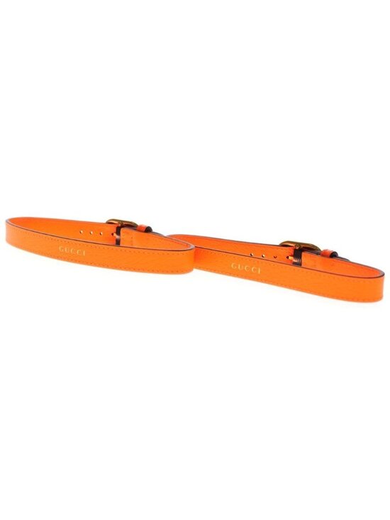 Gucci Diana Logo Leather Belt Orange Set main image 4